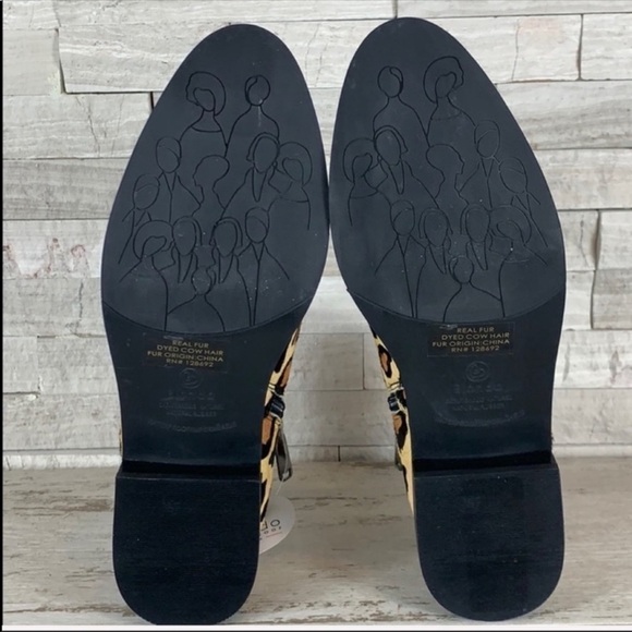 Blondo Women’s 6.5M Waterproof Tami Calf Hair Leopard Ankle Boot NEW - Picture 6 of 8